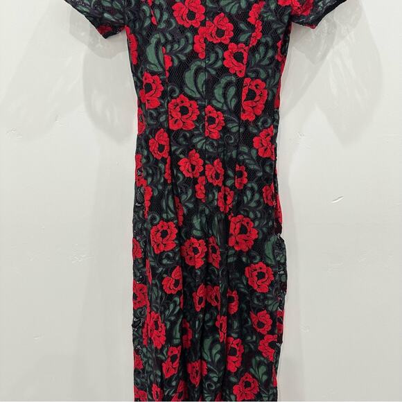 NWT Lovers + Friends Nadine Rose Garden Maxi Dress. - Picture 7 of 12